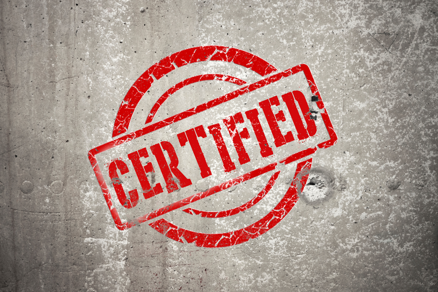 Certified mark.