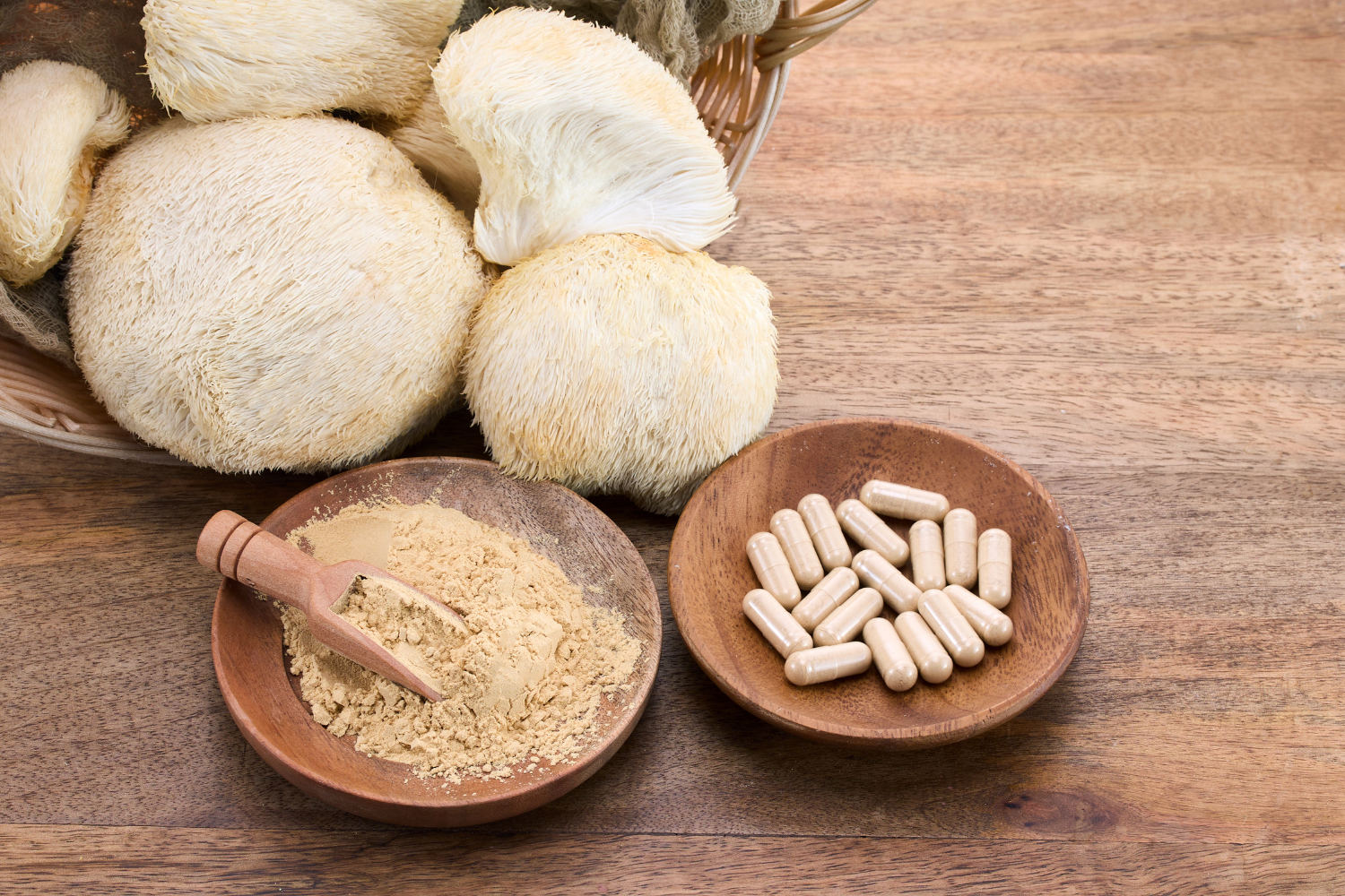 Lion's mane mushroom and supplements.
