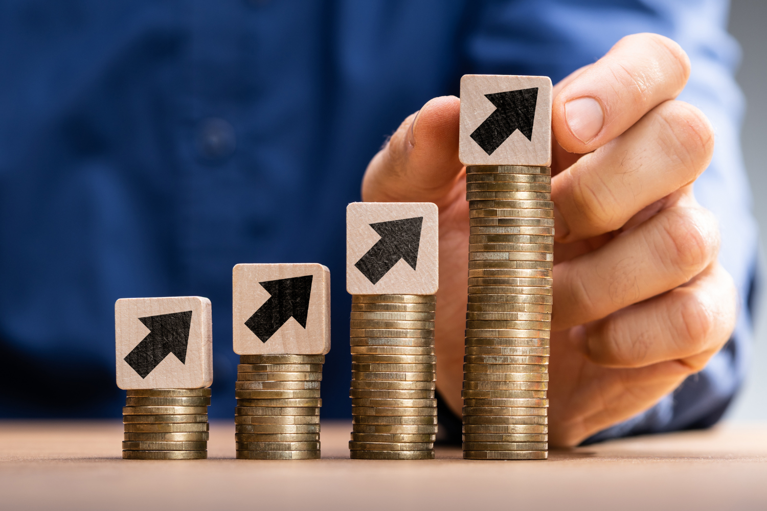 An image depicting higher cost.