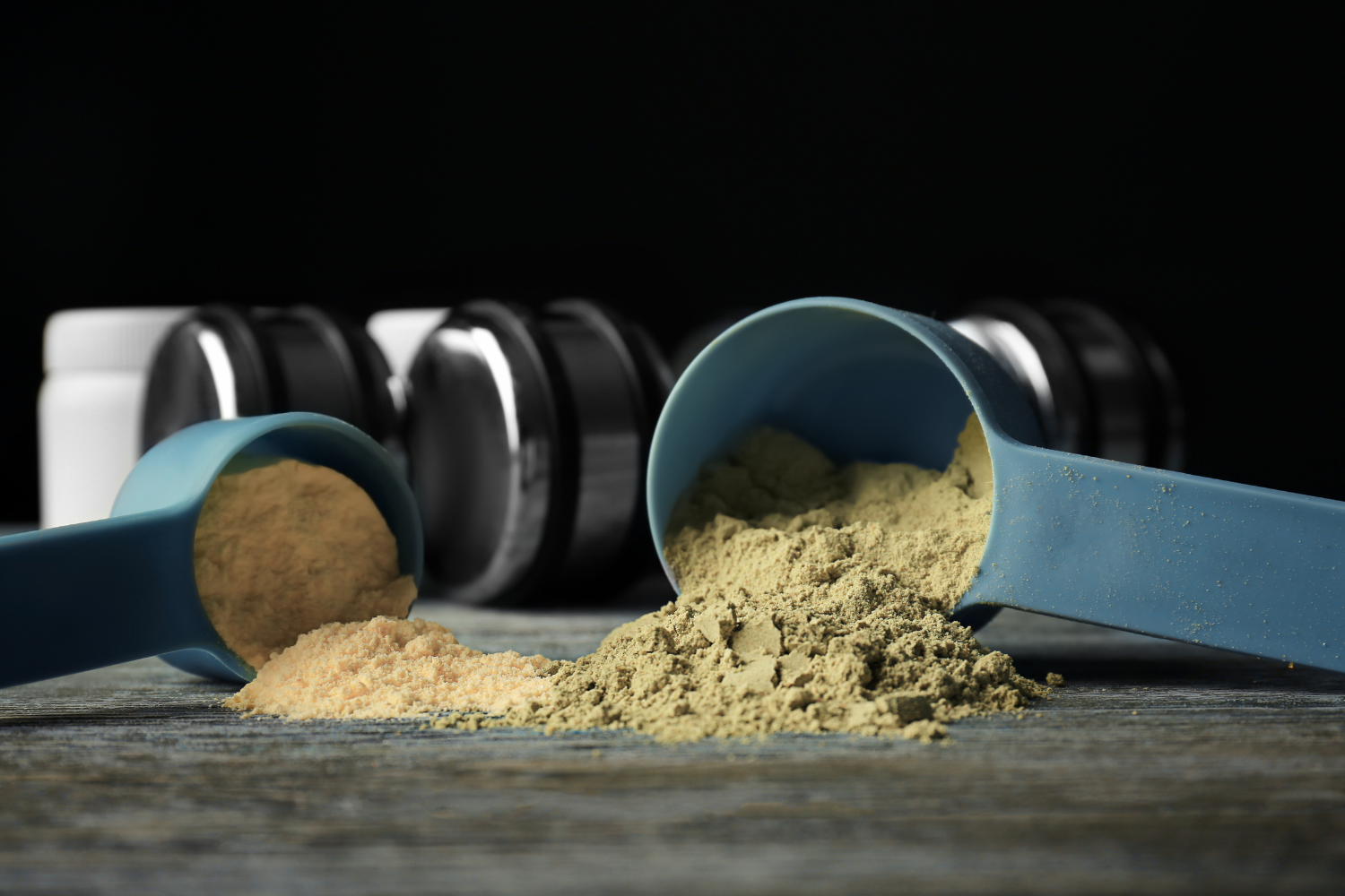 Weight protein as one of the main supplements.