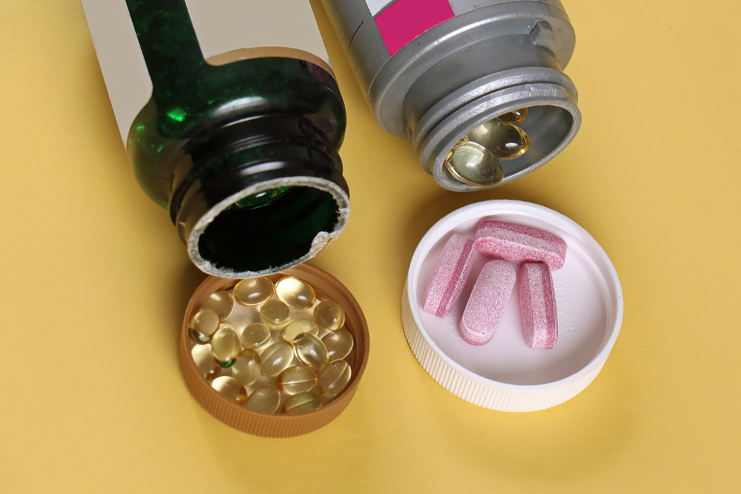 Two different kinds of supplements.