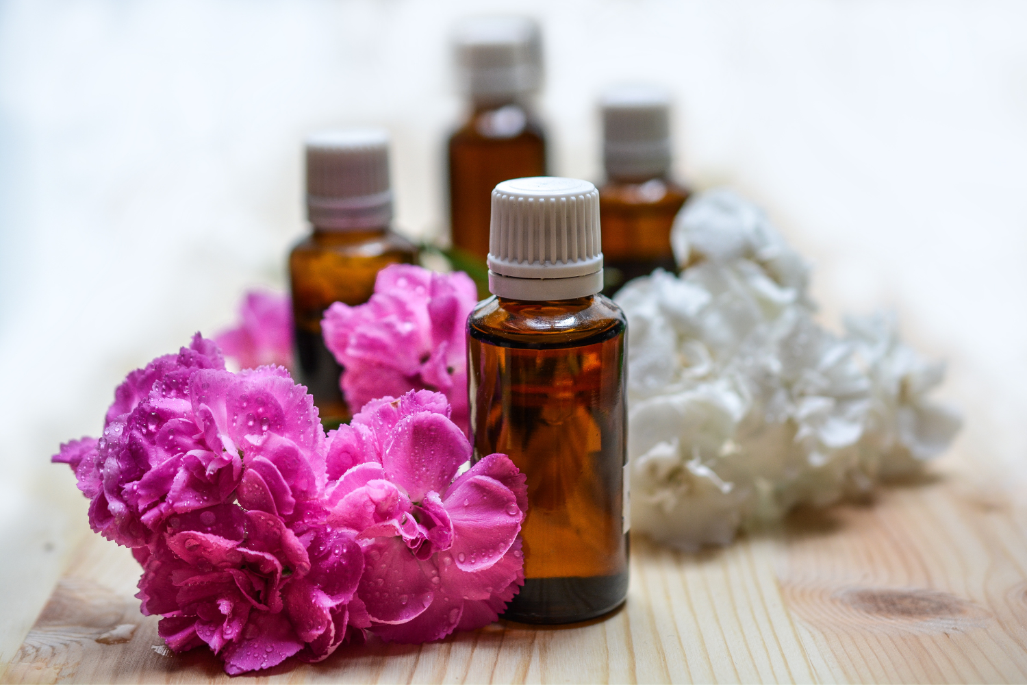 Aromatherapy oils as a popular private label product.