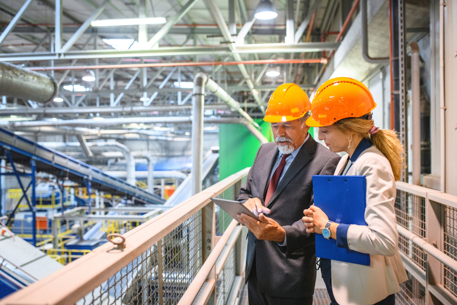 Quality inspection with documentation.