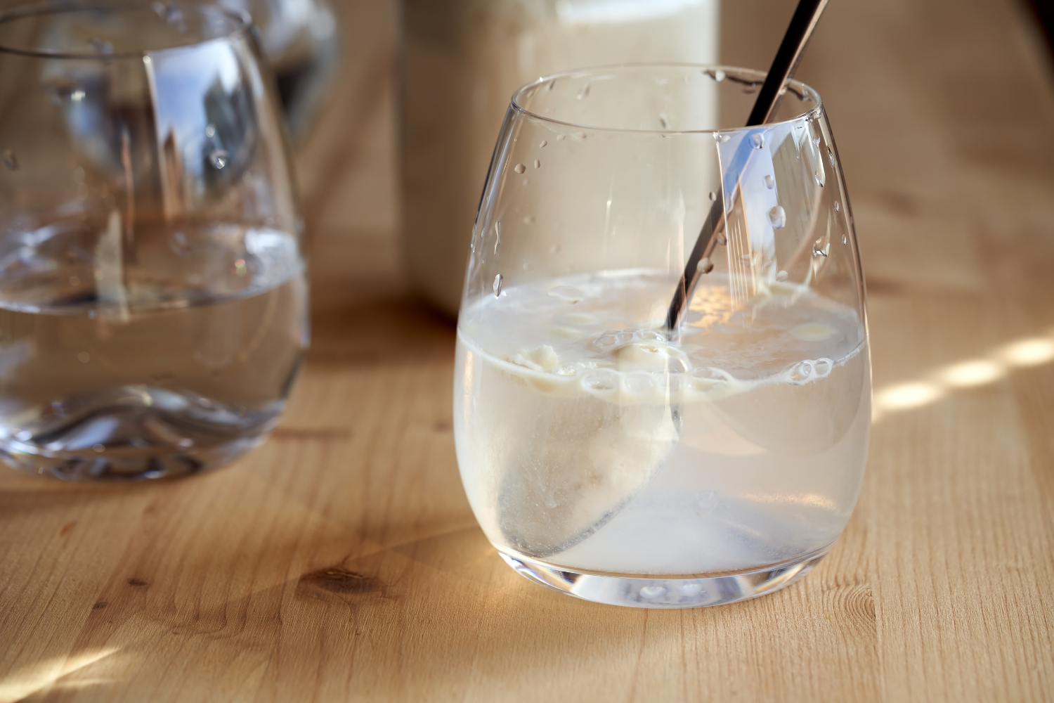 Powder with poor mixability.