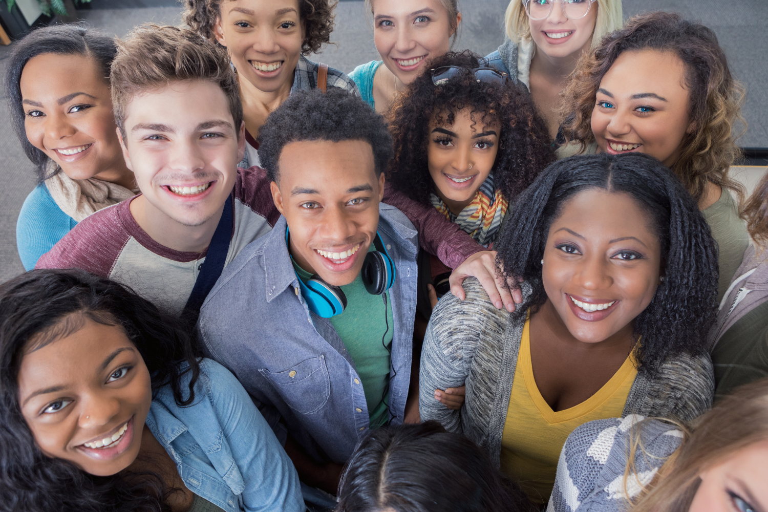 A group of diverse people.