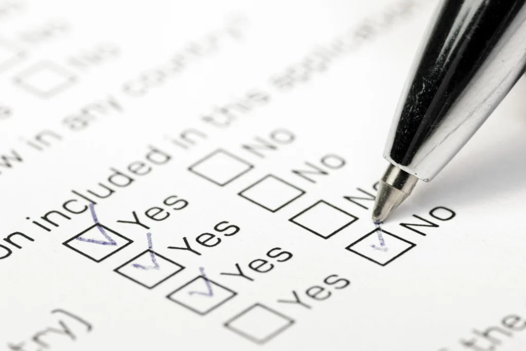 Surveys as market research strategy.